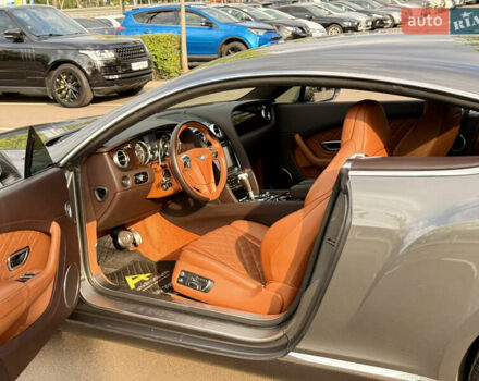 Сірий Бентлі Continental GT, об'ємом двигуна 4 л та пробігом 50 тис. км за 117000 $, фото 15 на Automoto.ua