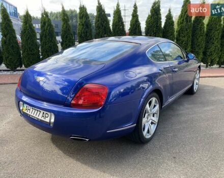 Синій Бентлі Continental GT, об'ємом двигуна 6 л та пробігом 18 тис. км за 39990 $, фото 9 на Automoto.ua