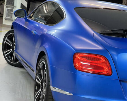 Синий Бентли Континенталь ГТ, объемом двигателя 6 л и пробегом 43 тыс. км за 58000 $, фото 10 на Automoto.ua