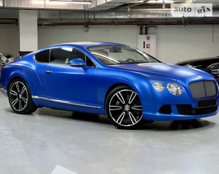 Синій Бентлі Continental GT, об'ємом двигуна 6 л та пробігом 43 тис. км за 55000 $, фото 4 на Automoto.ua