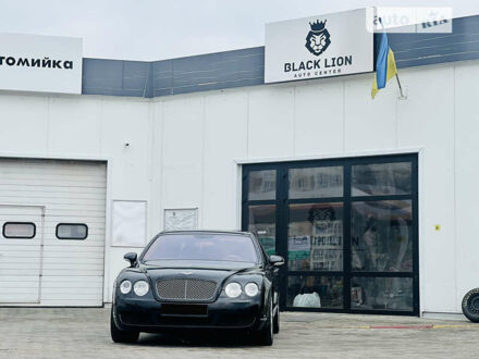 Черный Бентли Континенталь, объемом двигателя 6 л и пробегом 137 тыс. км за 27900 $, фото 1 на Automoto.ua