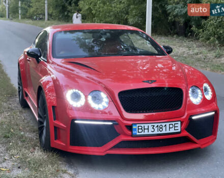 Червоний Бентлі Continental, об'ємом двигуна 6 л та пробігом 77 тис. км за 37999 $, фото 1 на Automoto.ua