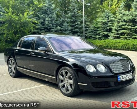 Чорний Бентлі Флаінг Спур, об'ємом двигуна 6 л та пробігом 116 тис. км за 22500 $, фото 1 на Automoto.ua