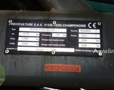 Berthoud Raptor 3240, объемом двигателя 0 л и пробегом 0 тыс. км за 122091 $, фото 9 на Automoto.ua