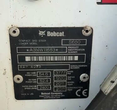 Бобкет С650, об'ємом двигуна 3.3 л та пробігом 4 тис. км за 44116 $, фото 4 на Automoto.ua