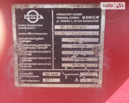 Красный Бодекс КИС 3В, объемом двигателя 0 л и пробегом 100 тыс. км за 18000 $, фото 9 на Automoto.ua