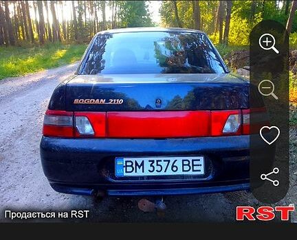 Черный Богдан 2110, объемом двигателя 1.6 л и пробегом 155 тыс. км за 2800 $, фото 5 на Automoto.ua