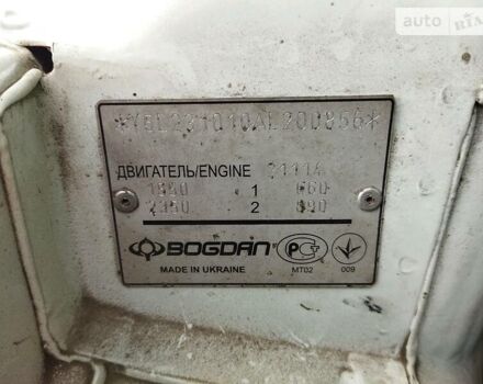 Белый Богдан 2310, объемом двигателя 1.6 л и пробегом 128 тыс. км за 2800 $, фото 14 на Automoto.ua