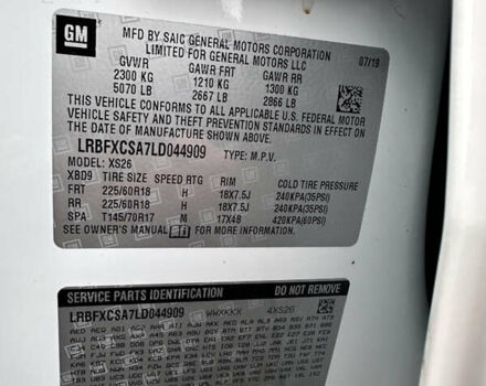 Белый Бьюик Envision, объемом двигателя 2.46 л и пробегом 30 тыс. км за 16500 $, фото 15 на Automoto.ua