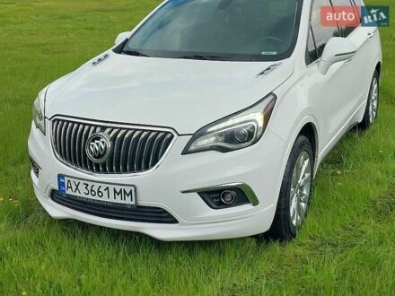 Белый Бьюик Envision, объемом двигателя 2.5 л и пробегом 160 тыс. км за 16000 $, фото 1 на Automoto.ua