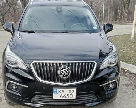 Черный Бьюик Envision, объемом двигателя 2 л и пробегом 60 тыс. км за 14400 $, фото 1 на Automoto.ua
