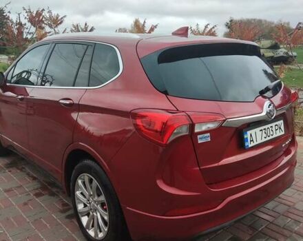 Красный Бьюик Envision, объемом двигателя 2.46 л и пробегом 119 тыс. км за 14900 $, фото 7 на Automoto.ua