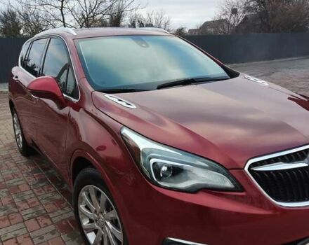 Красный Бьюик Envision, объемом двигателя 2.46 л и пробегом 119 тыс. км за 14900 $, фото 1 на Automoto.ua