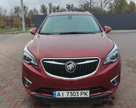 Красный Бьюик Envision, объемом двигателя 2.46 л и пробегом 119 тыс. км за 14900 $, фото 3 на Automoto.ua