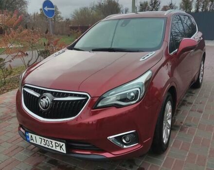 Красный Бьюик Envision, объемом двигателя 2.46 л и пробегом 119 тыс. км за 14900 $, фото 5 на Automoto.ua