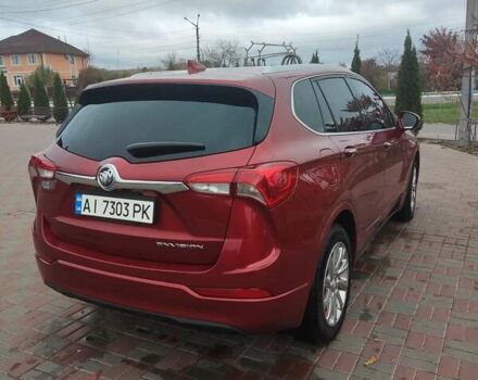 Красный Бьюик Envision, объемом двигателя 2.46 л и пробегом 119 тыс. км за 14900 $, фото 11 на Automoto.ua