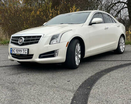 Белый Кадиллак АТС, объемом двигателя 2 л и пробегом 157 тыс. км за 13500 $, фото 1 на Automoto.ua