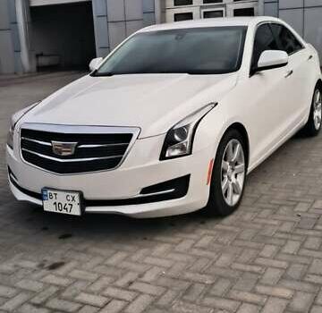 Белый Кадиллак АТС, объемом двигателя 2.5 л и пробегом 151 тыс. км за 15500 $, фото 1 на Automoto.ua