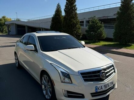 Белый Кадиллак АТС, объемом двигателя 3.6 л и пробегом 178 тыс. км за 7500 $, фото 1 на Automoto.ua