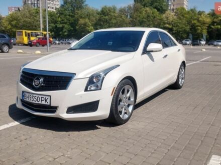 Белый Кадиллак АТС, объемом двигателя 2.5 л и пробегом 65 тыс. км за 12000 $, фото 1 на Automoto.ua