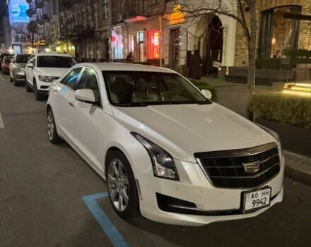 Белый Кадиллак АТС, объемом двигателя 2 л и пробегом 235 тыс. км за 10500 $, фото 1 на Automoto.ua