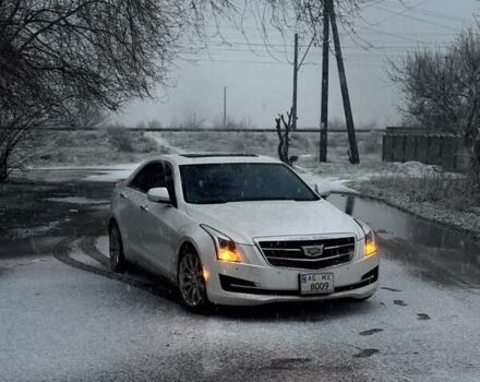Белый Кадиллак АТС, объемом двигателя 2 л и пробегом 120 тыс. км за 14000 $, фото 1 на Automoto.ua