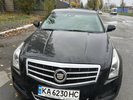 Черный Кадиллак АТС, объемом двигателя 2.5 л и пробегом 220 тыс. км за 9700 $, фото 1 на Automoto.ua