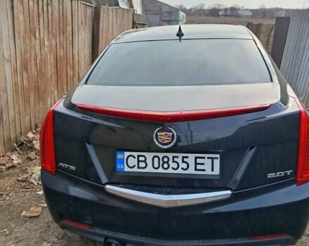 Черный Кадиллак АТС, объемом двигателя 2 л и пробегом 190 тыс. км за 11500 $, фото 1 на Automoto.ua