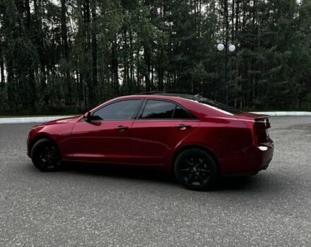 Кадиллак АТС 2012 в Киеве на Automoto.ua Красный Кадиллак АТС, объемом двигателя 2 л и пробегом 150 тыс. км за 10000 $, фото 3 на Automoto.ua