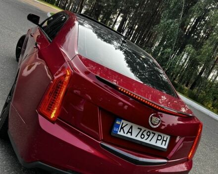 Кадиллак АТС 2012 в Киеве на Automoto.ua Красный Кадиллак АТС, объемом двигателя 2 л и пробегом 150 тыс. км за 10000 $, фото 5 на Automoto.ua