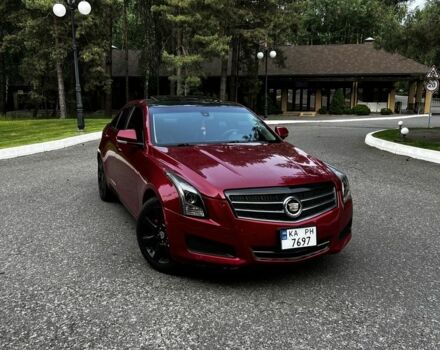 Кадиллак АТС 2012 в Киеве на Automoto.ua Красный Кадиллак АТС, объемом двигателя 2 л и пробегом 150 тыс. км за 10000 $, фото 1 на Automoto.ua