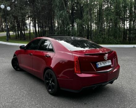 Кадиллак АТС 2012 в Киеве на Automoto.ua Красный Кадиллак АТС, объемом двигателя 2 л и пробегом 150 тыс. км за 10000 $, фото 4 на Automoto.ua