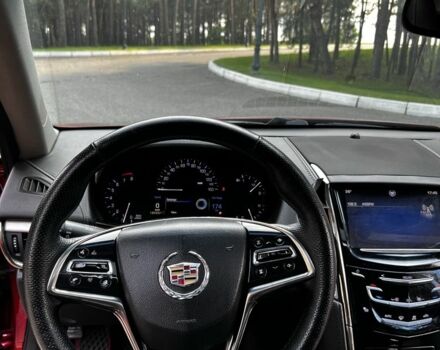 Кадиллак АТС 2012 в Киеве на Automoto.ua Красный Кадиллак АТС, объемом двигателя 2 л и пробегом 150 тыс. км за 10000 $, фото 17 на Automoto.ua