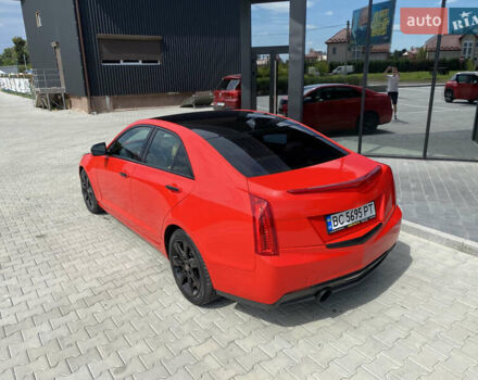 Красный Кадиллак АТС, объемом двигателя 2.5 л и пробегом 200 тыс. км за 9200 $, фото 8 на Automoto.ua
