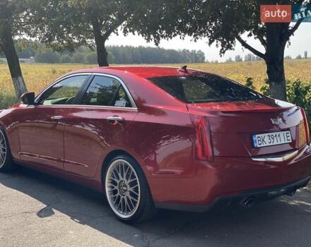 Красный Кадиллак АТС, объемом двигателя 2 л и пробегом 181 тыс. км за 12500 $, фото 4 на Automoto.ua