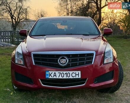 Красный Кадиллак АТС, объемом двигателя 2 л и пробегом 160 тыс. км за 10000 $, фото 1 на Automoto.ua