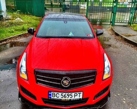 Красный Кадиллак АТС, объемом двигателя 2.5 л и пробегом 202 тыс. км за 7999 $, фото 1 на Automoto.ua