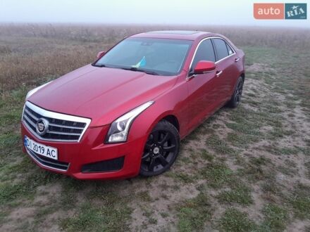 Красный Кадиллак АТС, объемом двигателя 2 л и пробегом 207 тыс. км за 10500 $, фото 1 на Automoto.ua
