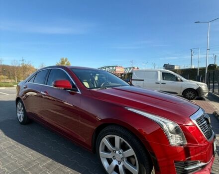 Красный Кадиллак АТС, объемом двигателя 2 л и пробегом 109 тыс. км за 12300 $, фото 1 на Automoto.ua