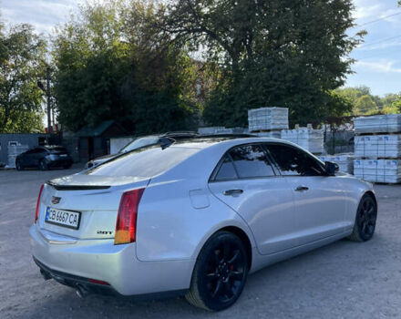 Кадиллак АТС 2014 в Нежине на Automoto.ua Серый Кадиллак АТС, объемом двигателя 2 л и пробегом 125 тыс. км за 12999 $, фото 3 на Automoto.ua