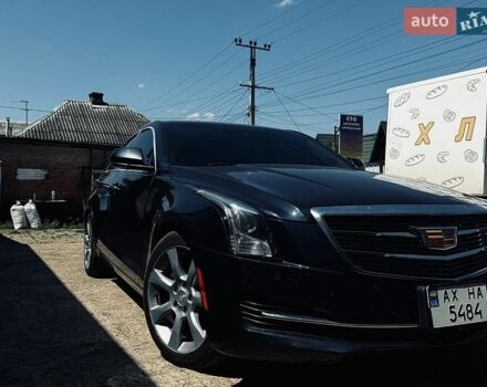Синий Кадиллак АТС, объемом двигателя 2 л и пробегом 191 тыс. км за 11000 $, фото 1 на Automoto.ua
