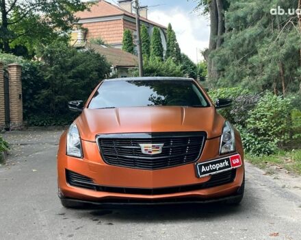 Оранжевый Кадиллак АТС, объемом двигателя 2 л и пробегом 56 тыс. км за 14940 $, фото 1 на Automoto.ua