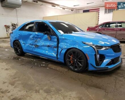 Синій Каділак CT4-V, об'ємом двигуна 3.6 л та пробігом 8 тис. км за 22800 $, фото 3 на Automoto.ua