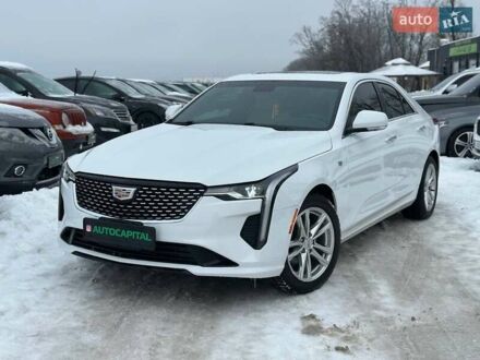 Белый Кадиллак CT4, объемом двигателя 2 л и пробегом 153 тыс. км за 18790 $, фото 1 на Automoto.ua