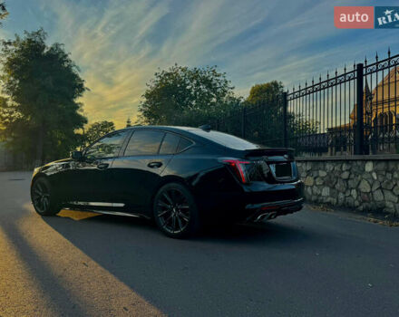 Черный Кадиллак CT5, объемом двигателя 3 л и пробегом 42 тыс. км за 47000 $, фото 2 на Automoto.ua