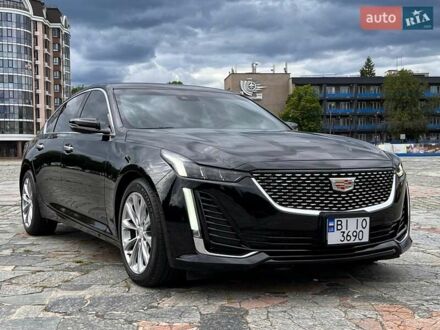 Черный Кадиллак CT5, объемом двигателя 2 л и пробегом 27 тыс. км за 32000 $, фото 1 на Automoto.ua
