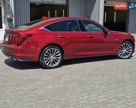 Красный Кадиллак CT5, объемом двигателя 2 л и пробегом 81 тыс. км за 32500 $, фото 2 на Automoto.ua