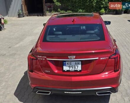 Красный Кадиллак CT5, объемом двигателя 2 л и пробегом 81 тыс. км за 32500 $, фото 4 на Automoto.ua