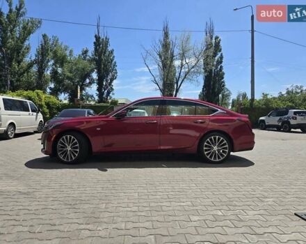 Красный Кадиллак CT5, объемом двигателя 2 л и пробегом 81 тыс. км за 32500 $, фото 9 на Automoto.ua