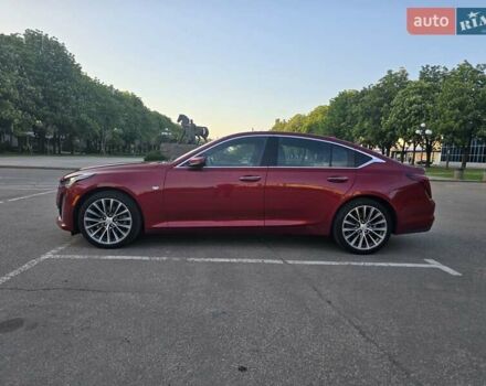 Красный Кадиллак CT5, объемом двигателя 2 л и пробегом 81 тыс. км за 32500 $, фото 10 на Automoto.ua